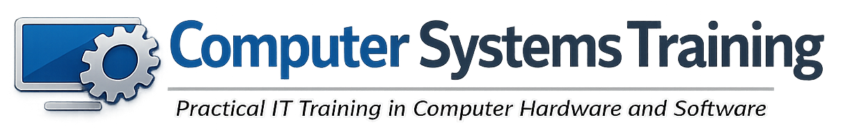 computer systems training logo